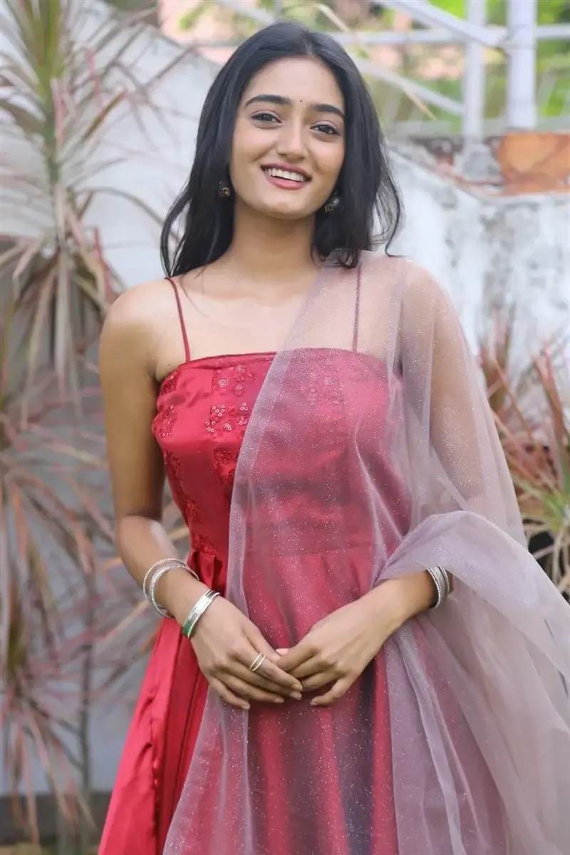 TELUGU ACTRESS HRITHIKA SRINIVAS AT TELUGU MOVIE OPENING 12